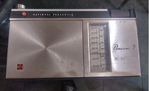 Radio  Vintage Nationala Panasonic En Buen Estado