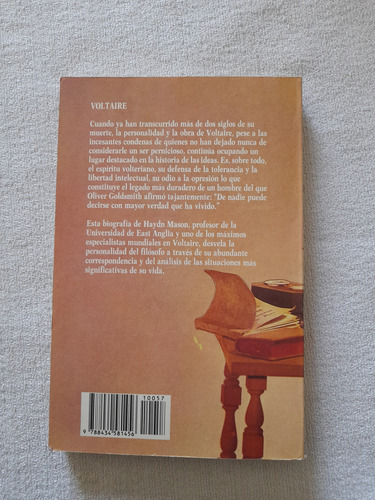 Voltaire - Haydn Mason - Grandes Biografías Salvat #57 (Usado)
