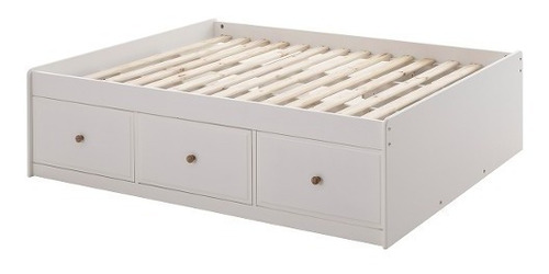 Cama De Casal - Cor Branco - Cbc460