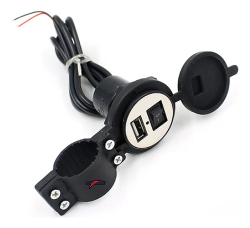 Cargador Usb Para Moto Impermeable 12v Celular