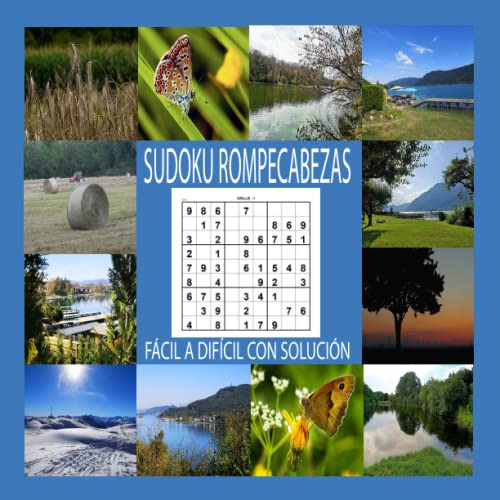 Rompecabezas De Sudoku Para Niños Con La Hermosa Naturaleza