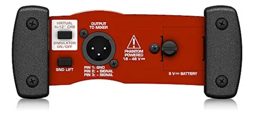 Simulador De Altavoz Con Batería Interna Y Conexión Amplific