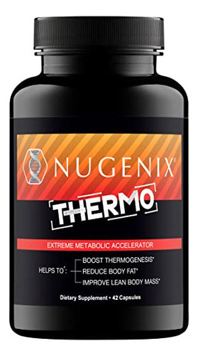 Nugenix Thermo - Píldoras Suplementarias Termogénicas Para
