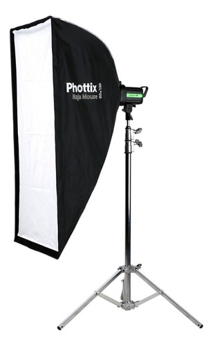 Soft Box Mouse Phottix Raja 60x120cm Plegable P/ Bowens