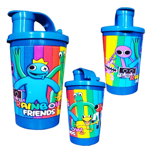 Vaso Pitillo Sorpresa Rainbow Friends X6 Und Personalizado