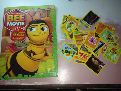 Bee Movie Dreamworks Album Figurinhas Ed. Abril Leia Tudo