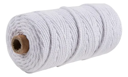 Macrame 3mm Hilo De Algodón Para Tejer X30m