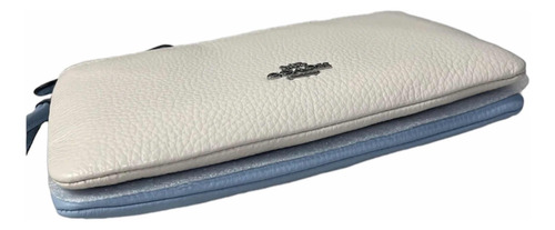 Muñequera Wristlet Coach Doble Cierre Original Y Nueva
