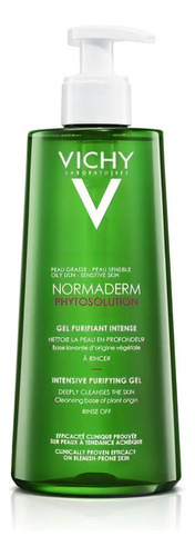 Vichy Normaderm Phytosolution Gel Purificante X 400 Ml Tipo De Piel Grasa-sensible