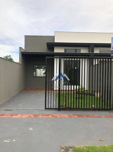 Imagem 1 de 17 de Casa Com 3 Dormitórios À Venda, 84 M² Por R$ 275.000,00 - Jardim Pacaembu - Londrina/pr - Ca1260