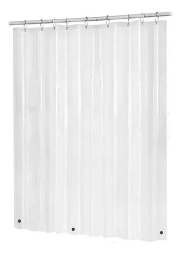 Cortina De Ducha Impermeable Transparente Peva 180 Cm X 180