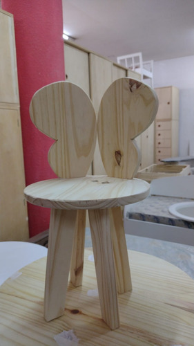 Silla Infantil Sillita Para Niñas Orejas Mariposa