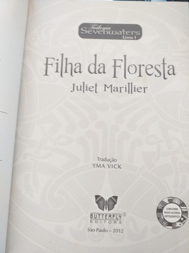 Filha Da Floresta E Filho Das Sombras (Usado)