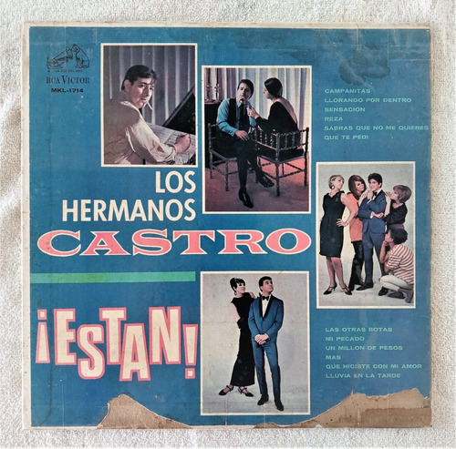 Los Hermanos Castro Lp Estan (Usado)