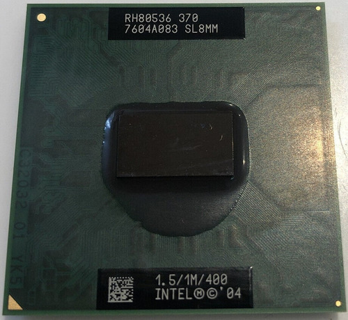 Procesador Intel Celeron M 370 Cm370 Sl8mm 1.5g 1m/400 