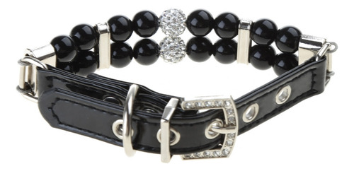 * Collares Ajustables Para Cachorros, Joyas Y Perlas Para Bo