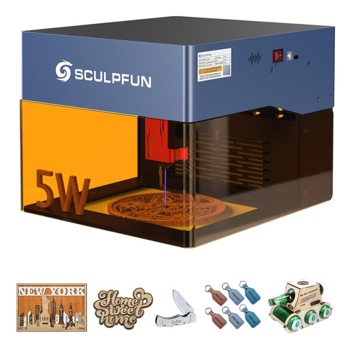 Sculpfun Icube Pro 5w Grabador Láser Madera Metal Acrílico