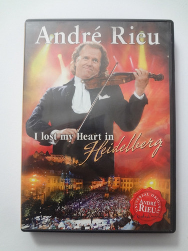 Dvd André Rieu I Lost My Heart In Heidelberg