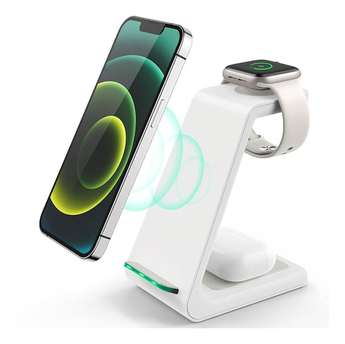 Cargador Inalambrico 3 En 1 Para iPhone Apple Watch Airpod ®