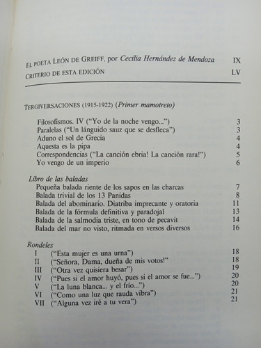 Imagen 3 de 7 de León De Greiff - Obra Poética - Poesía - Biblioteca Ayacucho