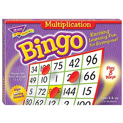  Juego Bingo Multiplicación Para Aprender Divirtiéndose 