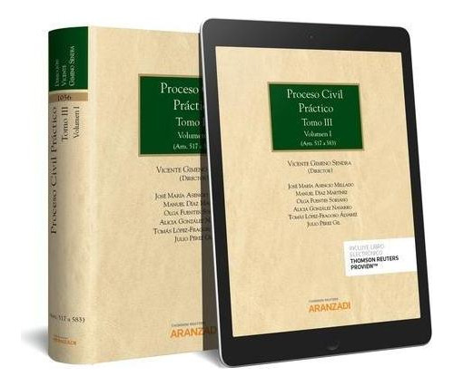 Libro: Proceso Civil Práctico, Tomo Iii. Volumen I Y Ii. Gim