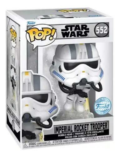 Funko Pop !  Star Wars Imperial Rocket Trooper # 552 