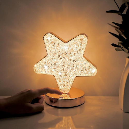 6.01lámpara De Mesa Con, 3 Colores Cambiant Rechargeable Led
