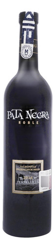 Pack De 12 Vino Tinto Pata Negra Valdepeñas Roble Tempranill