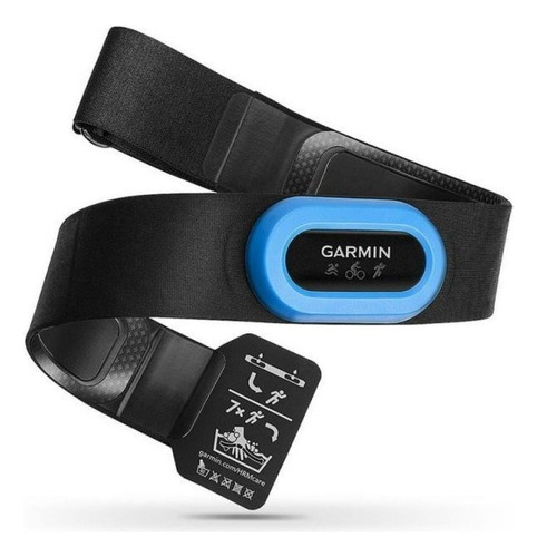 Cinta Cardiaca Garmin Hrm-tri Preta Cor Preto
