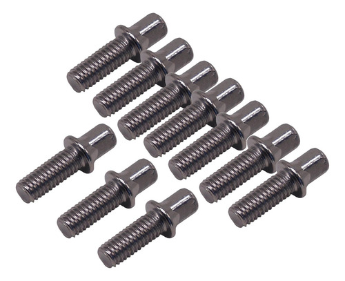 10 Piezas De Varillas De Tensión De Tambor De Metal M6x15mm