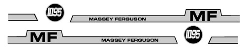 Juego De Calcos Tractor Massey Ferguson 1095