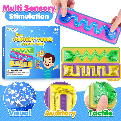 Juguetes Esponjosos Fidget Toys Sensory Kids Autismo Tdah Color