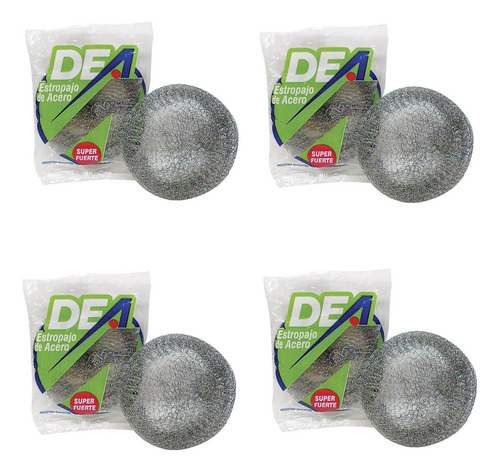 Esponja Estropajo Acero Dea X 12 U N A