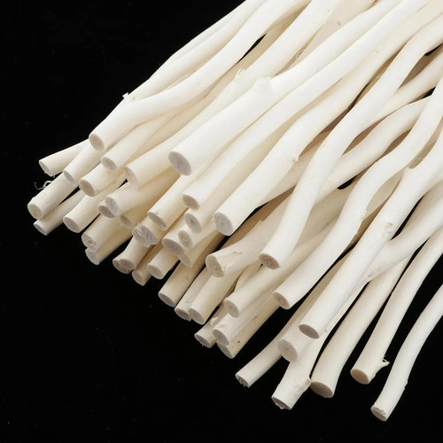 100 Varillas De Madera Rústica, Material De Carpintería