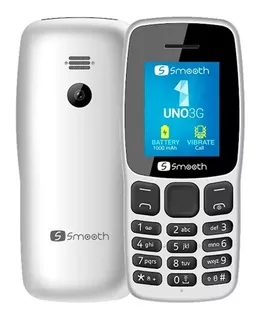 Teléfono Celular Smooth Uno 3g, 1.77, Dual Sim, Desbloquead