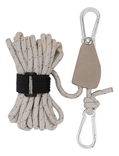 Cordón De Suspensión De Cuerda De Polea De L Y Marrón