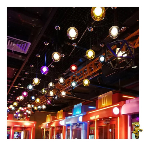 Imagem 5 de 9 de 02 X Lampada E27 Decorativa Rgb 16 Cores C/ Controle Remoto