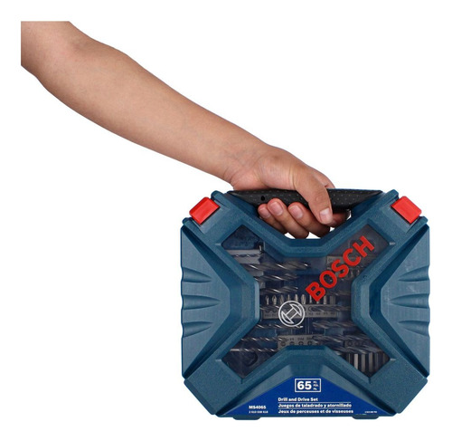 Set Puntas Brocas Y Dados Bosch X-line 65pzas