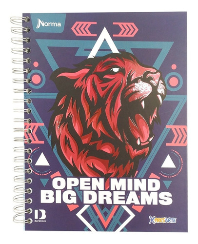 Cuaderno Argollado Rayado X-presarte Masculino X 100 Hojas