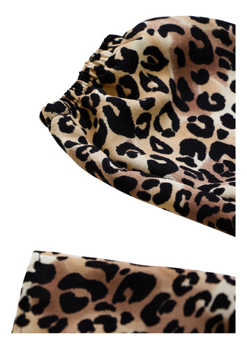 Blusa Animal Print Con Tiras De Nena Juvenil Varios Colores