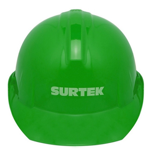 Casco Seguridad Ajuste Intervalos Polietileno Verde Surtek