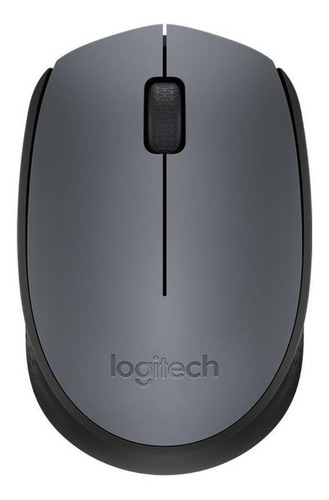 Mouse Logitech M170 Preto E Cinza Sem Fio Pronta Entrega