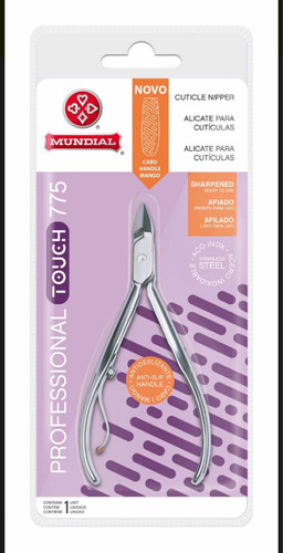 Alicate Cuticula 775 Professional Touch Mundial Aço Inox | MercadoLivre
