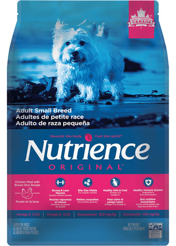 Nutrience Original Para Perros Raza Pequeña 5 Kg Bolsa