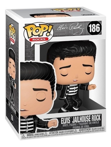 Elvis Presley Jailhouse Rock Funko Pop! Vinyl Figure #186