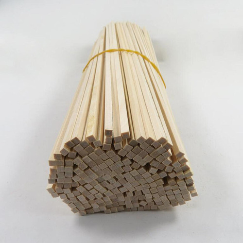 1 100x Palos Cuadrados De Madera Sin Terminar Artes For