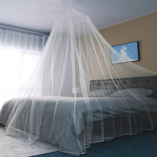 Imagen 3 de 6 de Malla Mosquitero De Tul Para Cama De 2 Plazas 8.70 Mts