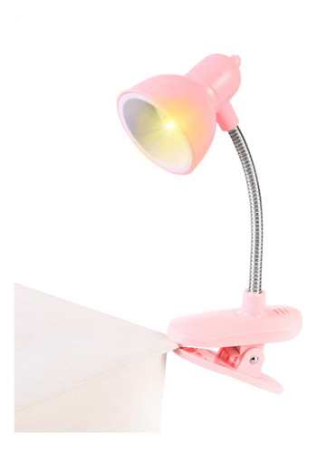 Lámpara Con Clip, Bonito Farol De Mesa Con Pinza, Lámpara Pa