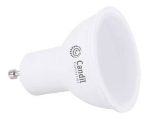 Imagen 1 de 1 de Foco led Candil LGU-1807 Dicroica color blanco cálido 7W 220V 3000K 530lm por 100 unidades